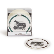 Equestrian Paper Coaster Gift Set