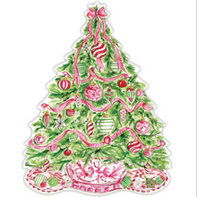  Pink Christmas Tree Die-Cut Placemat
