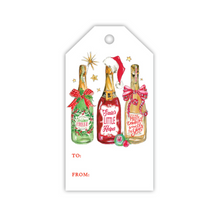  Christmas Bottles Gift Tag