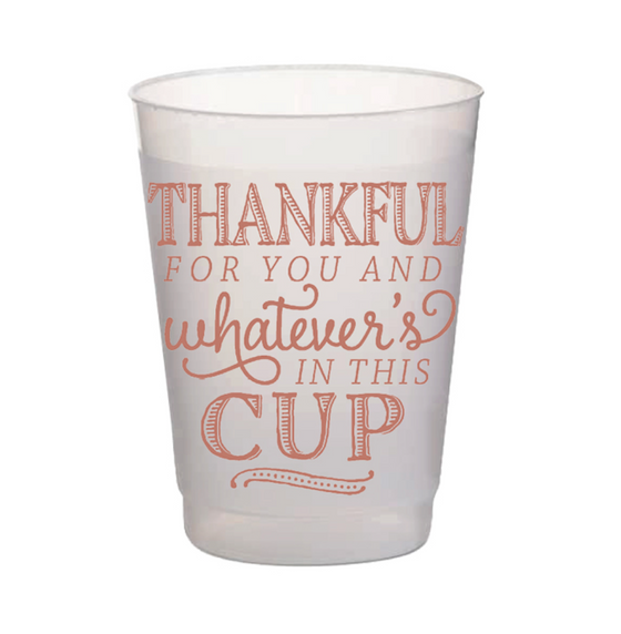 Thankful For You Frost Flex Cups