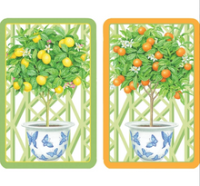  Citrus Topiaries Large Type Bridge Playing Cards