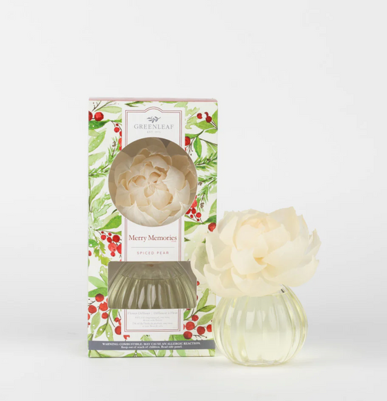 Merry Memories Spiced Pear Flower Diffuser