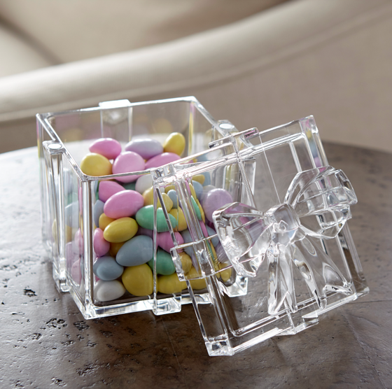 Acrylic Gift Box Candy Dish