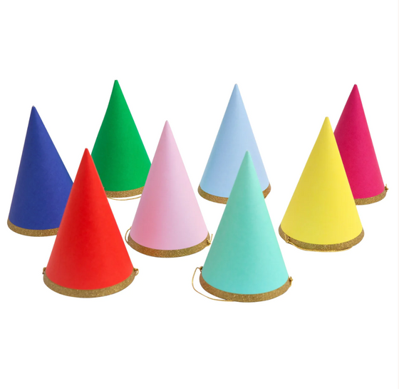 Multicolor Party Hats