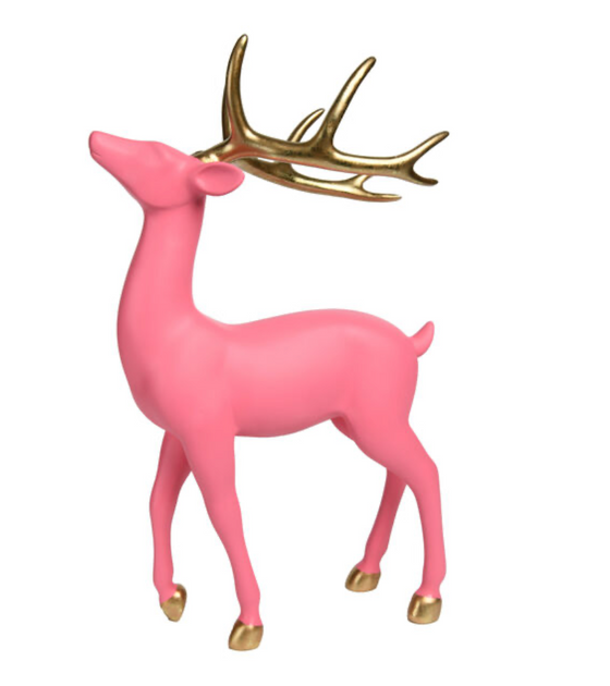 Bright Pink Deer