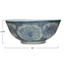 Hand Painted Blue And White Bowl
