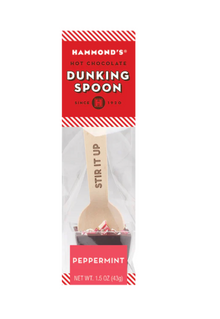 Peppermint Hot Chocolate Dunking Spoon