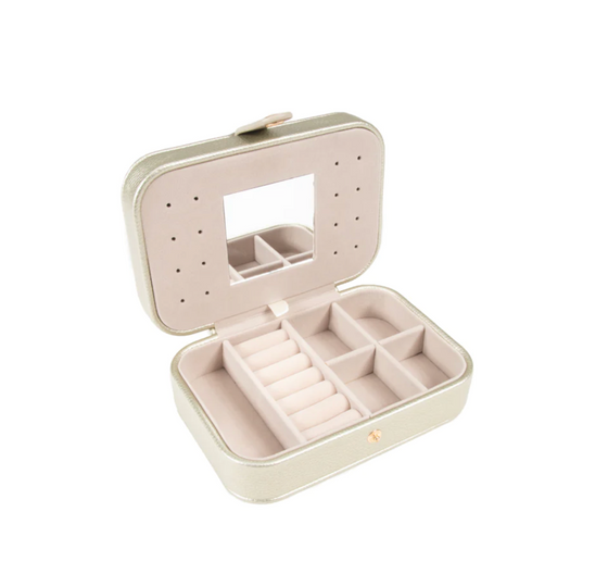 Pink Travel Jewelry Organizer