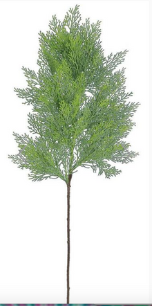  Cascading Cedar Spray 33"
