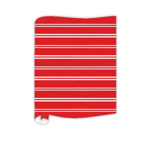  Red & White Stripe Table Runner