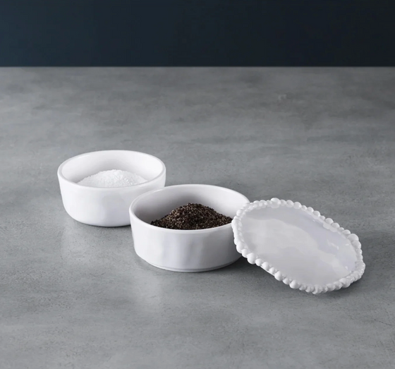 Melamine Stackable Salt & Pepper