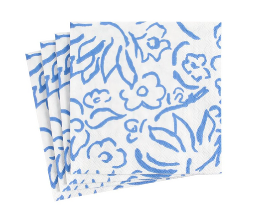 Matisse Blue Cocktail Napkin