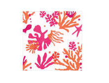  Orange Coral Cocktail Napkins