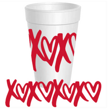  XOXO Wrap Foam Cups