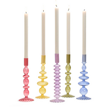  Handblown Glass Candleholder