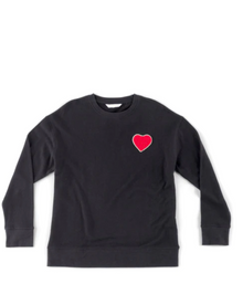  Black Heart Sweatshirt