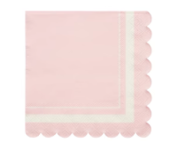 Pink Scallop Napkin