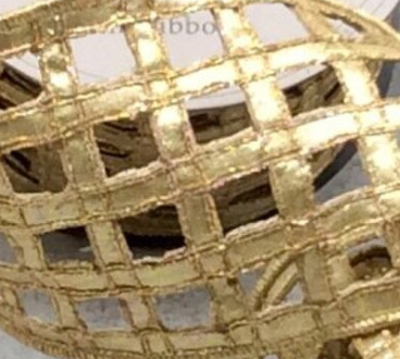 Clairvaux Window Pane Gold