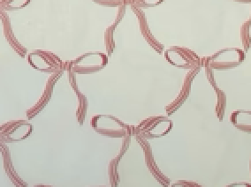 Champagne Bottle Wrap - Pink Bow