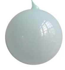  Bubblegum Glass Ball Blue