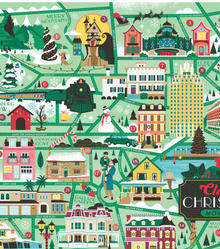  Classic Christmas Movie Map Puzzle