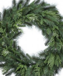  36" Bristle Pine Wreath