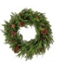 30" Evergreen Wreath