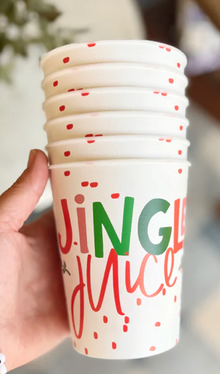  Jingle Juice Cups Set of 6