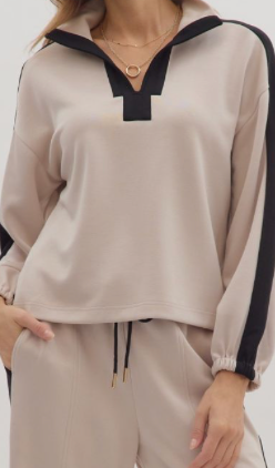 Oatmeal Sweatshirt Pants