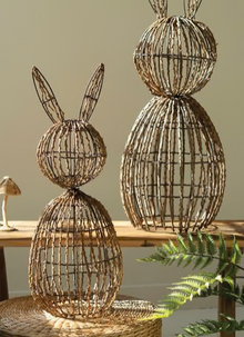  Twig and Iron Rabbits