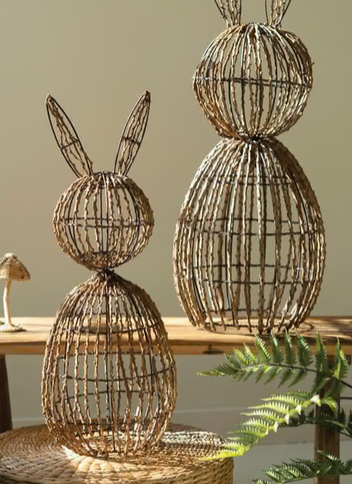 Twig and Iron Rabbits