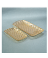 Braided Glass Tray Assorted Sizes