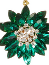 2" Jewel Tone Broach Ornament