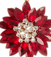 2" Jewel Tone Broach Ornament