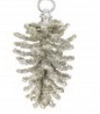 10" Glitter Pinecone Ornament