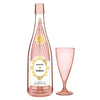 Acrylic Champagne Glasses in Bottle