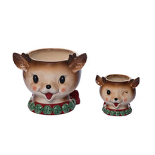  Vintage Reindeer Snack Bowls Small or Large
