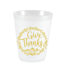  'Give Thanks' Frost Flex Cups