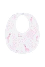 Pink Giraffe Bib