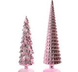 Metallic Pink Trees