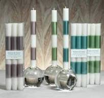 Modern and Festive Formal Candles