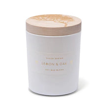  Lemon and Oak Soy Candle