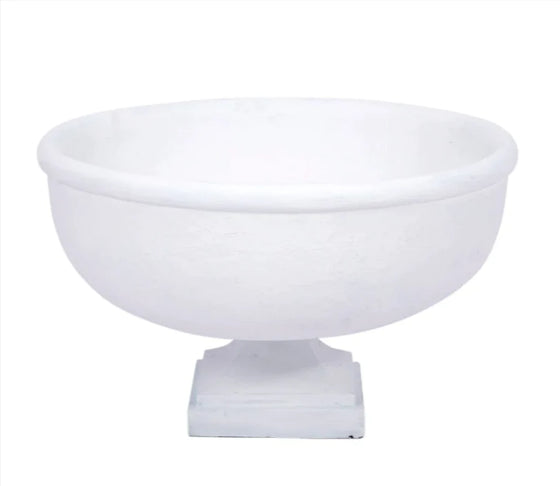 White Gesso Robins Bowl