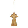  Wooden Carved Angel Ornament