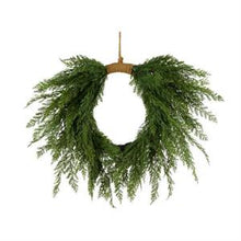  24" Cedar Heart Wreath