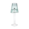 Dauphine Table Lamp with Votive Oil Lamp