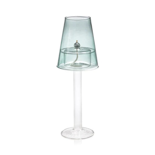 Dauphine Table Lamp with Votive Oil Lamp