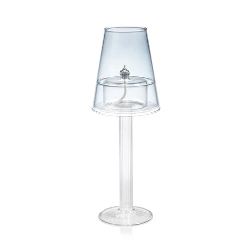 Dauphine Table Lamp with Votive Oil Lamp