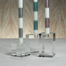  Crystal Glass Taper Holder