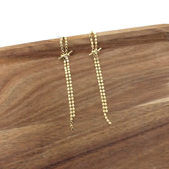 Tie Knot Bead Dangle